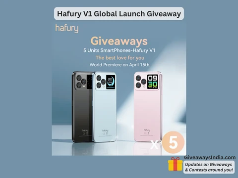 Hafury V1 Global Launch Giveaway – Win Hafury V1 Smartphone