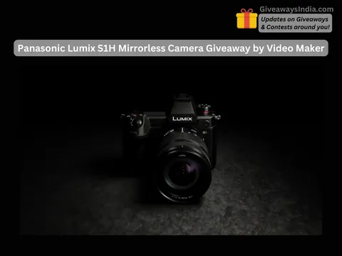 Panasonic Lumix S1H Mirrorless Camera Giveaway by Video Maker