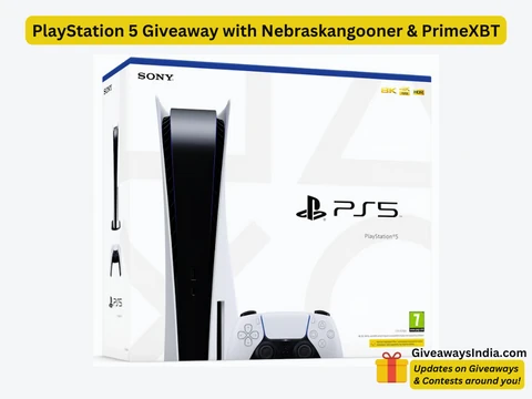PlayStation 5 Giveaway with Nebraskangooner & PrimeXBT