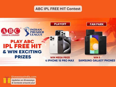 ABC IPL FREE HIT Contest: Win iPhone 15 Pro Max