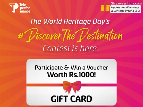 DiscoverTheDestination Contest – Win Voucher Worth Rs 10,000