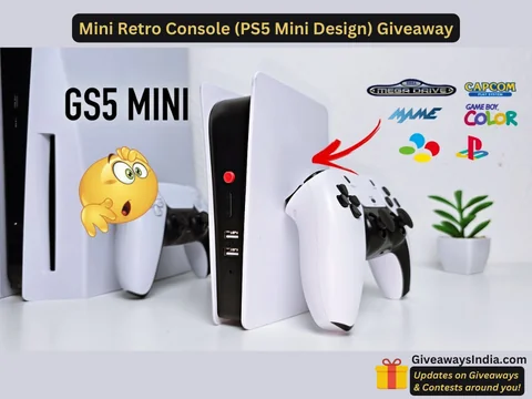 Mini Retro Console (PS5 Mini Design) Giveaway