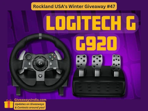Rockland USA’s Winter Giveaway #47 – Win Logitech G920 Driving Force Steering Wheel Set